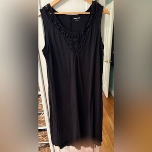 Lands' End Black Swim Coverup Size Large
